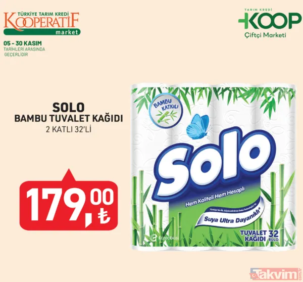 Tarım Kredi Market'in fiyatları alt üst eden 22-30 Kasım 2025 kataloğu geldi: 2'li ürünler 179 TL'ye düştü! - 12