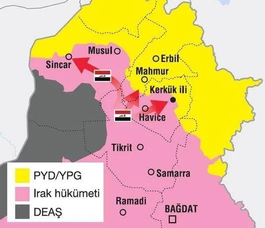 Kerkuk Ve Musul Dan Sonra Sirada Orasi Var Takvim