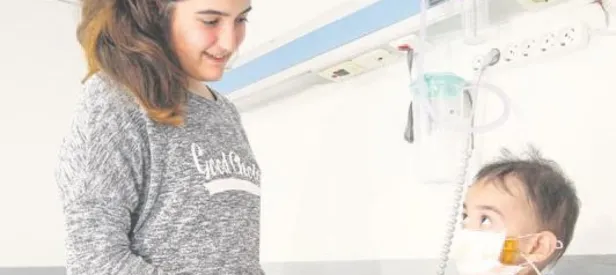 Abla eliyle hayat buldu