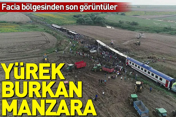 Tekirdağ'daki tren faciasında ölü sayısı yükseldi-1