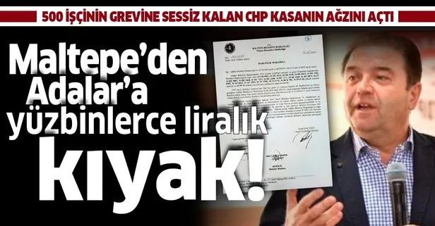 CHP’li Maltepe Belediyesi’nden CHP’li Adalar Belediyesi’ne yüzbinlerce liralık kıyak