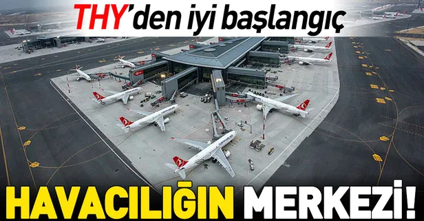 Havacılığın merkezi! THY 24 saatte 25 bini aşkın yolcu taşıdı