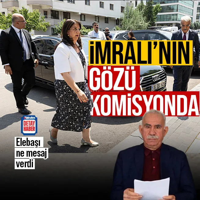 DEM Partiden İmralıya bir tur daha! Temas sonrası açıklama geldi! Komisyon vurgusu