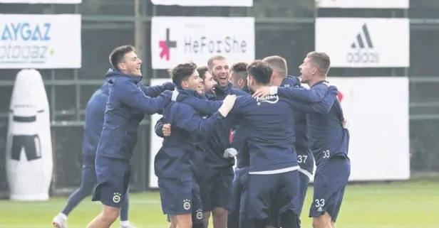 Fenerbahçe’de neşeli günler