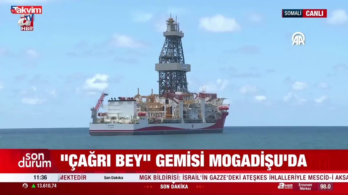 Çağrı Bey Somali’ye ulaştı