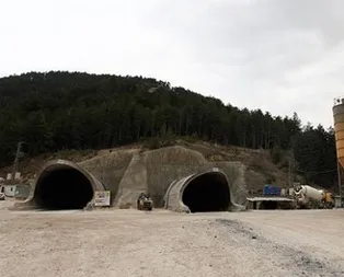 Ilgaz Dağı Tüneli’nde sona gelindi