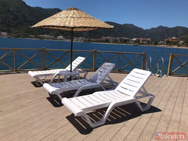 Muğla Marmaris'te 5 yıldızlı ücretsiz halk plajı 11 Haziran'da açılıyor - 9