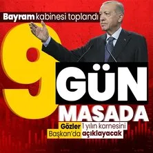 Başkan Erdoğan liderliğindeki Kabine sona erdi! Kurban Bayramı tatili 9 güne çıkacak mı? Gözler Beştepe’de