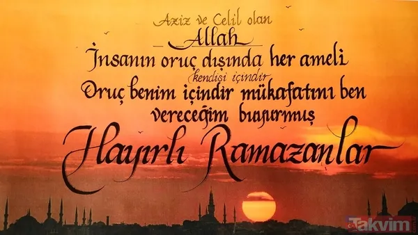 RESİMLİ RAMAZAN MESAJLARI 2023! Yeni, anlamlı, dualı, hadisli, ayetli, kısa, öz GİF'li, hareketli, Ramazan kutlama mesajları güzel sözler! Facebook, Whatsapp... - 27