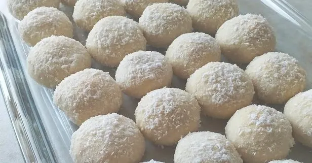 Hindistan cevizli kartopu kurabiye Zamansız lezzetler Takvim