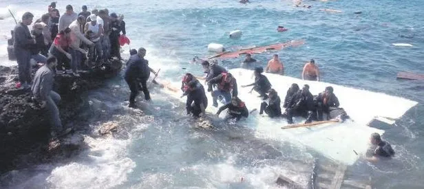 Göçmen teknesi battı