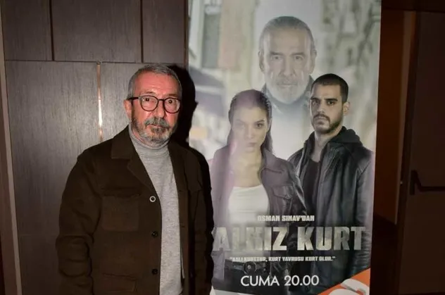 Yalnız Kurt ilk bölüm Turkuvaz Medya Merkezi'nde görücüye çıktı! Osman Sınav: "Biz bir duruş ve karakter anlatıyoruz her yere sıçrayabiliriz"