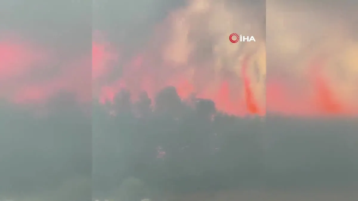 Ankara ve Bolu Alarmda: Orman Yangını Kızılcahamam'dan Gerede'ye sıçradı!