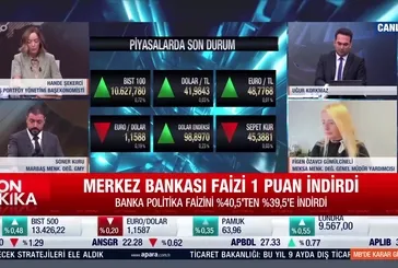 Merkez Bankası faiz kararını açıkladı