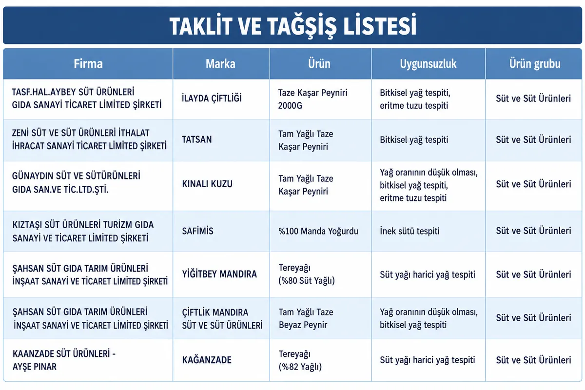 Bursa cantığında tek tırnaklı eti tespit edildi! Bakanlık 53 ürünü ifşaladı: Yeni taklit ve tağşiş listesi-4