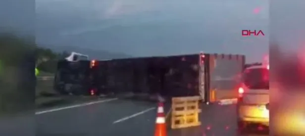 Ankara’da TIR kazası