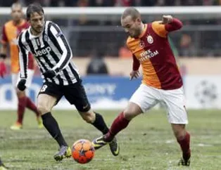 G.Saray - Juventus maçından kareler
