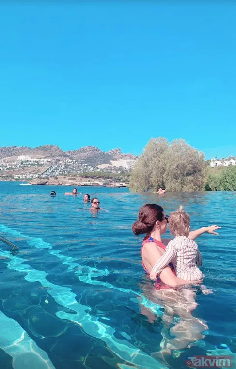 Kıvanç Tatlıtuğ'un eşi Başak Dizer oğlu Kurt Efe'yle paylaşım yaptı sosyal medya sallandı "Biz evde yokuz" Yine aynı şeyi yaptı - 7