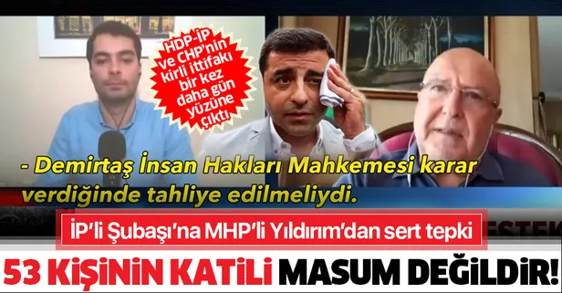 Kirli ittifak bir kez daha gün yüzüne çıktı: İYİ Parti'den HDP'li Selahattin Demirtaş'a destek