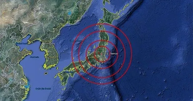 Japonya’da yerin 10 kilometre derinliğinde deprem