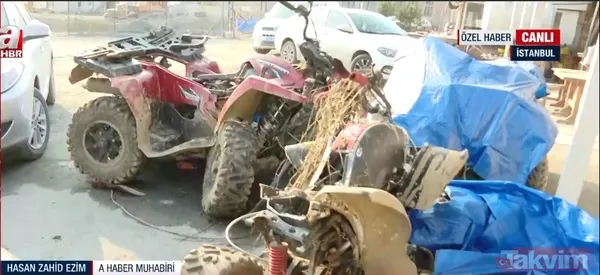 Saat saat Mısır'a kaçış anları! O gece neler oldu? İşte Eylem Tok'un oğlu Timur Cihantimur'un kaza anında kullandığı Porsche’nin ve ATV’nin son hali - 19