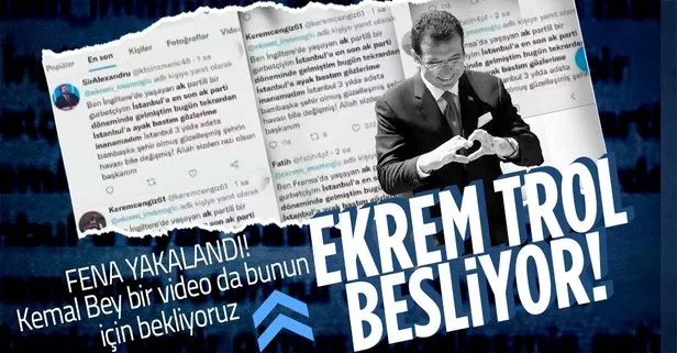İBB Başkanı Ekrem İmamoğlu’nun trolleri ifşa oldu! Şablon mesajlarla imaj düzeltme çabası...