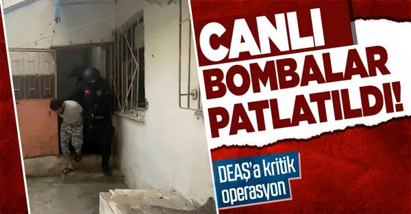 Son dakika: İçişleri Bakanlığı açıkladı: Canlı bomba eylemi yapmaya hazırlanan DEAŞ'lı 3 kişi yakalandı-1