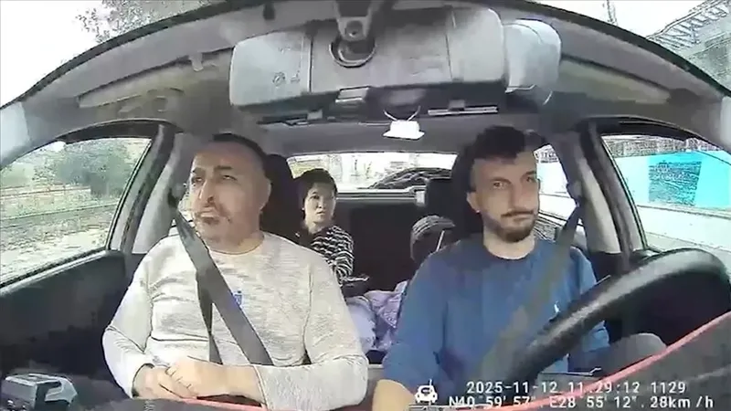 Böcek ailesinin taksi yolculuğu (AA)