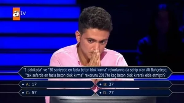 Kim Milyoner Olmak İster Hikmet Karakurt kimdir? 250 bin TL’lik soruyu açtırdı!-3