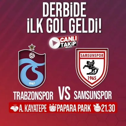 Trabzonspor - Samsunspor | CANLI