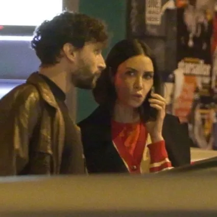 Ahu Yağtu ile Bora Cengiz baş başa! Arnavutköy’de romantik yemek