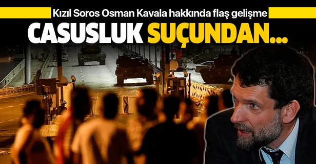 Son dakika: Osman Kavala 'casusluk' suçundan tutuklandı