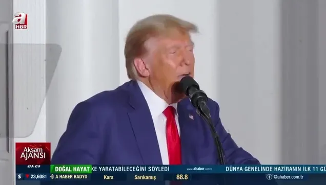 ABD'de gündem eski başkan Donald Trump!