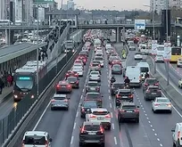İstanbul’da haftanın ilk iş gününde trafik çilesi! Anadolu’da yoğunluk yüzde 87’yi gördü
