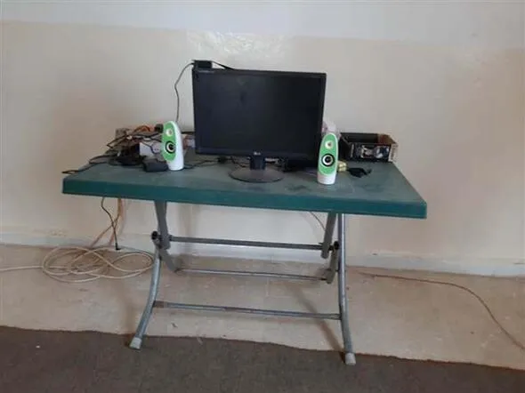 Tel Abyad'da teröristlere ait ele geçirilen binalardaki işaretler dikkat çekti-8