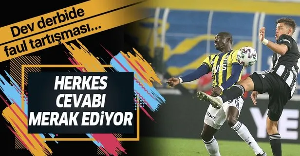 Fenerbahçe Beşiktaş maçında en çok bu konuşuldu! Cisse’ye faul var mı yok mu?