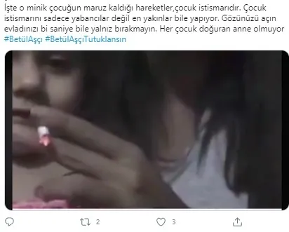 Betül Aşçı isimli kadına tepki yağıyor! 3 yaşındaki kuzenine Instagram canlı yayınında sigara içirmişti-10