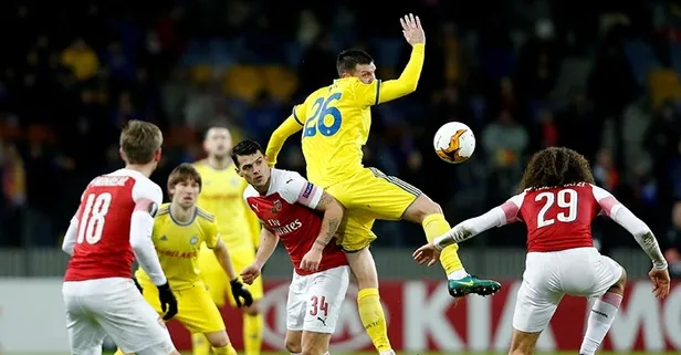 Arsenal UEFA Avrupa Ligi'nde bir üst tura çıktı