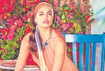 Irina Shayk İstanbul’a hayran kaldı