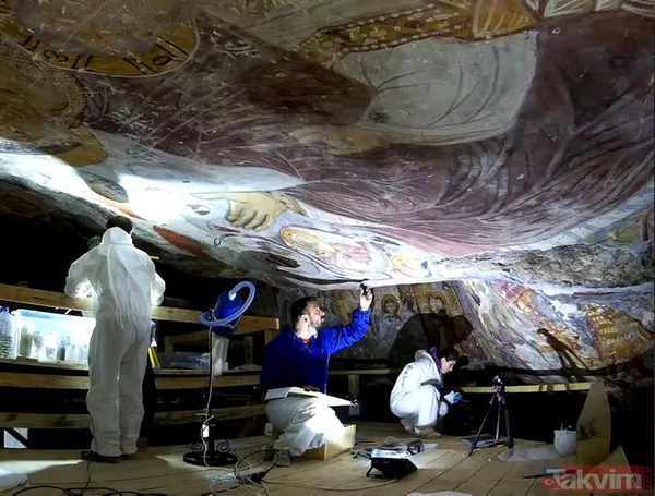 Sümela Manastırı 1 Mayıs'ta tamamen açılıyor! 360 tonluk kaya da sabitlendi - 20