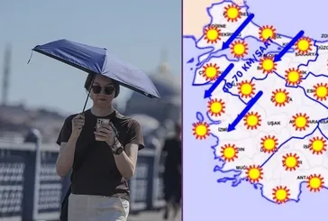 SON 95 yılın rekoru kırıldı: İstanbul’a sıcak dalgası daha kuvvetli döndü! Fırtına kapıda: MGM’den 8 il için sarı kodlu uyarı!