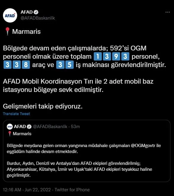 SON DAKİKA: Başkan Recep Tayyip Erdoğan Marmaris'te! Orman yangını olan bölgeyi havadan inceledi-9