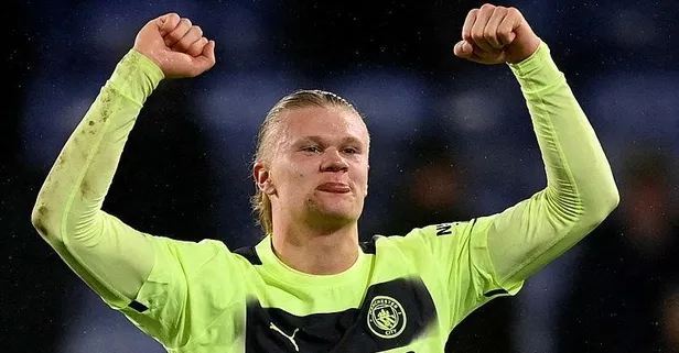 Erling Haaland tüm rekorları tek tek kırmaya başladı