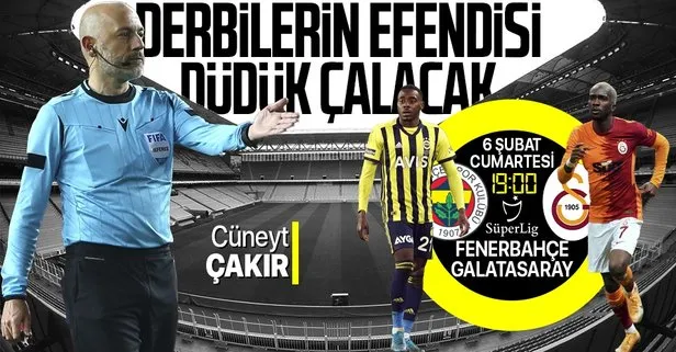 SON DAKİKA! Fenerbahçe - Galatasaray maçının hakemi belli oldu! İşte Süper Lig’de 24. haftanın hakemleri
