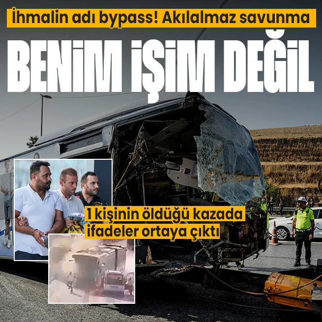 İstanbuldaki metrobüs kazasında ifadeler ortaya çıktı! Akılalmaz savunma: Kusurum yok ben de son anda kurtuldum