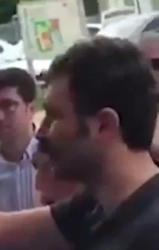 HDPKK'nın vekili Barış Atay Çorlu'da vatandaşın üzerine yürüdü