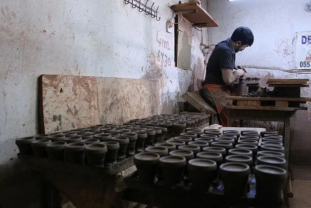 İzmirli çömlek ustası Bilal Deniz: İlk ay Almanya’ya 20 bin euroluk bir ihracatımız oldu-4