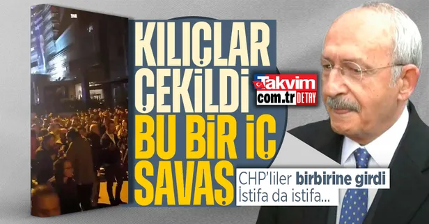 Son dakika: Hezimet sonrası CHP Genel Merkezi'nde kazan kaynıyor! Partililer Kılıçdaroğlu'nu istifaya çağıranlara saldırdı