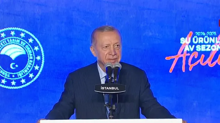 Başkan Recep Tayyip Erdoğan'dan Su Ürünleri Av Sezonu Açılışı'nda önemli açıklamalar! 