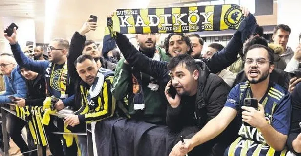 Brüksel’de sevgi seli! Fenerbahçe, Belçika’da coşkuyla karşılandı